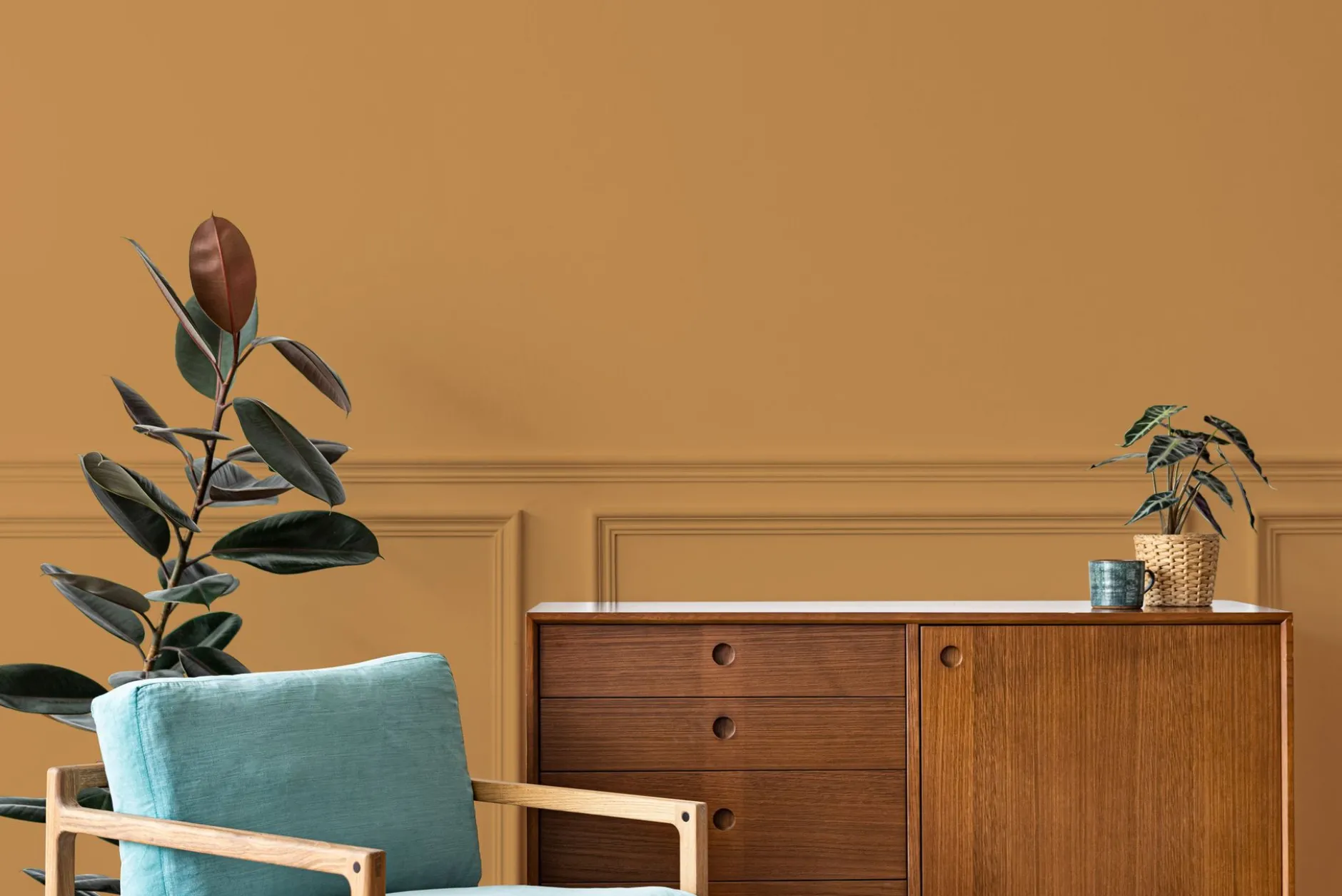 The Color Kitchen Wandfarbe Orange "Salted Caramel" TCK5007 2,5 l