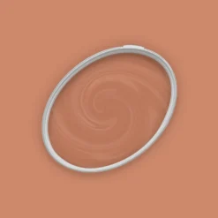 The Color Kitchen Wandfarbe Orange "Ruddy Rosehip" TCK5012 2,5 l