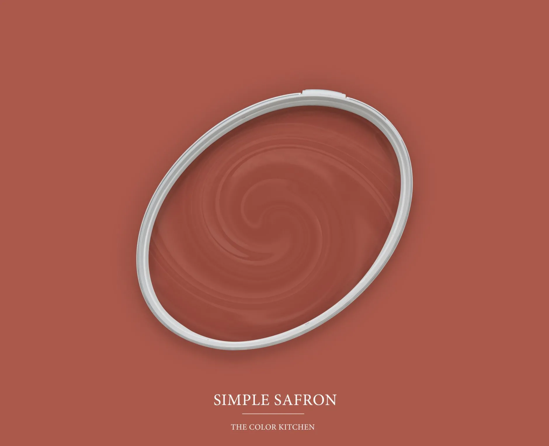 The Color Kitchen Wandfarbe Rot "Simple Safron" TCK5013 2,5 l