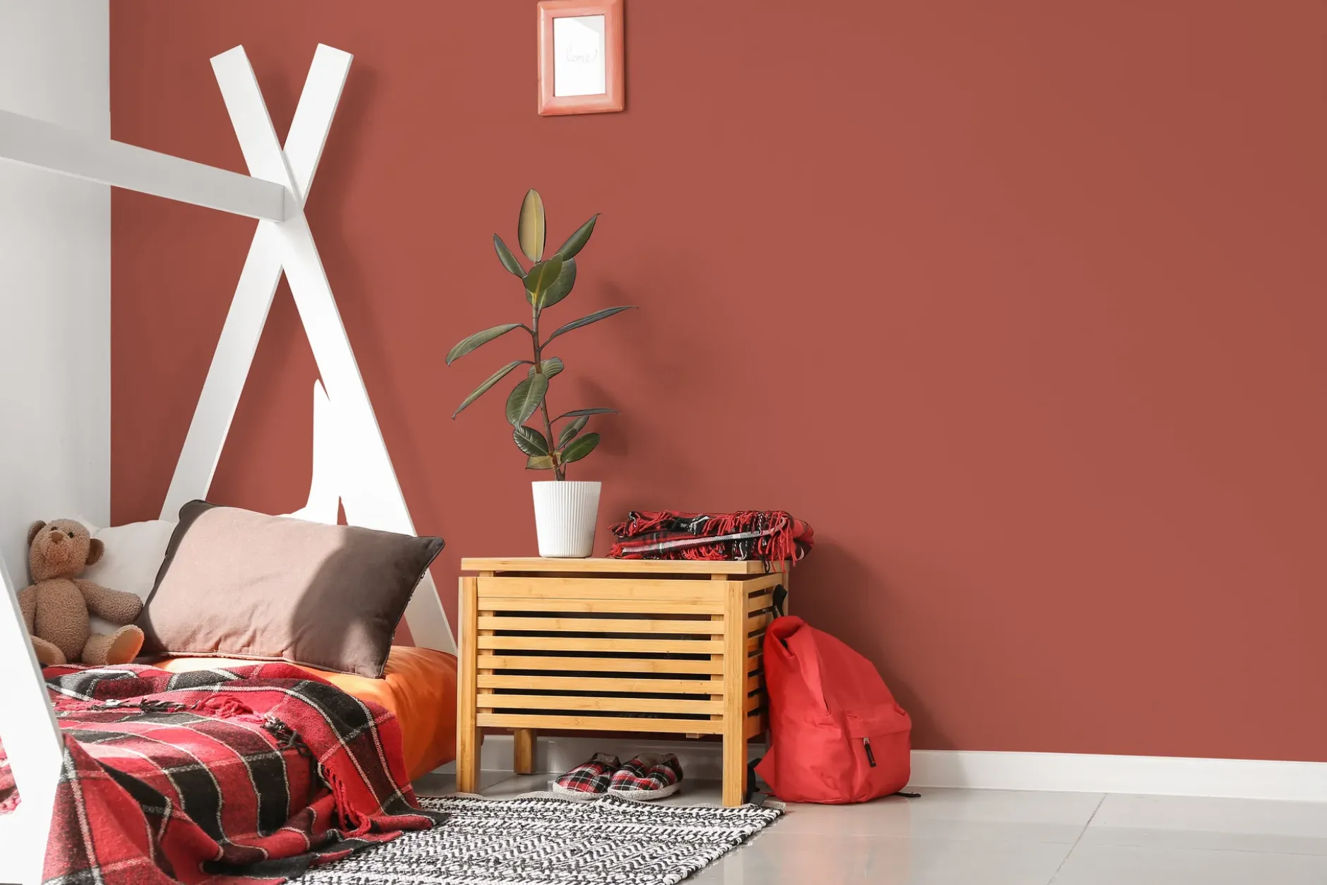 The Color Kitchen Wandfarbe Rot "Simple Safron" TCK5013 2,5 l