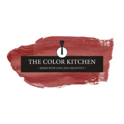 The Color Kitchen Wandfarbe Rot 