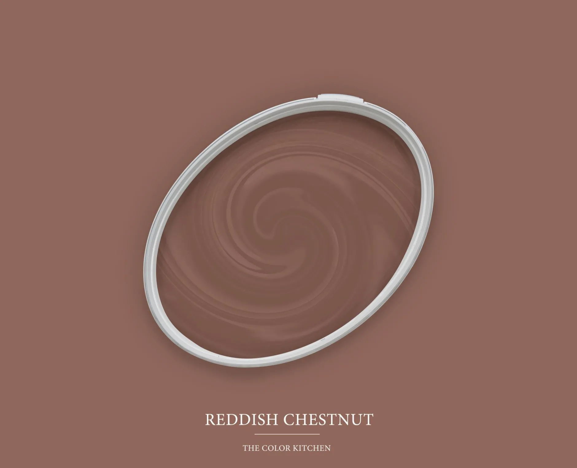 The Color Kitchen Wandfarbe Rot "Reddish Chestnut" TCK5014 2,5 l
