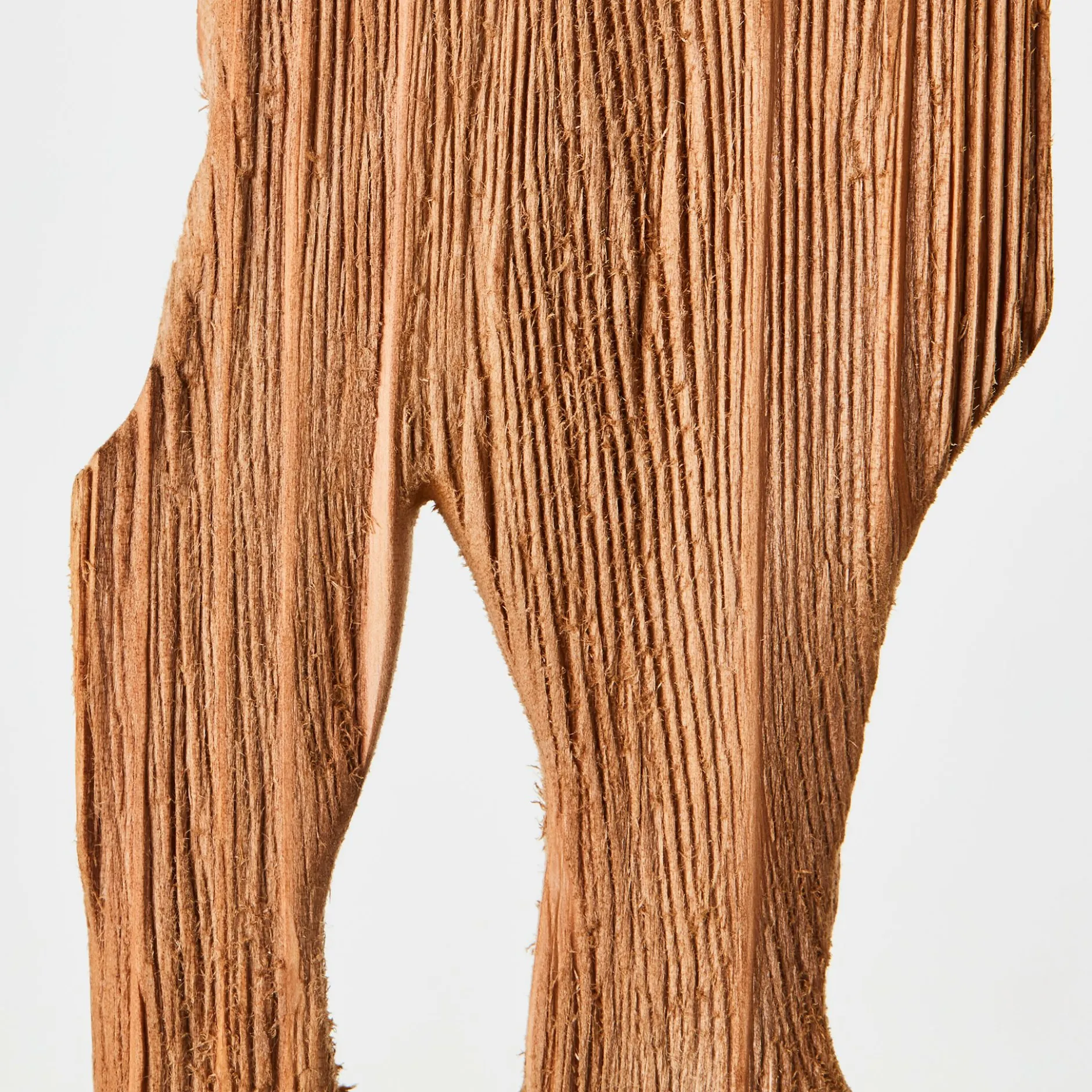 Tischleuchte aus Holz - Elea - Braun