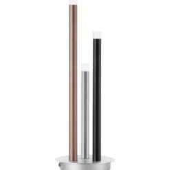 Tischleuchte aus Metall - Eddy - Braun