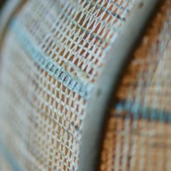 Tischleuchte Paula - Textil Braun