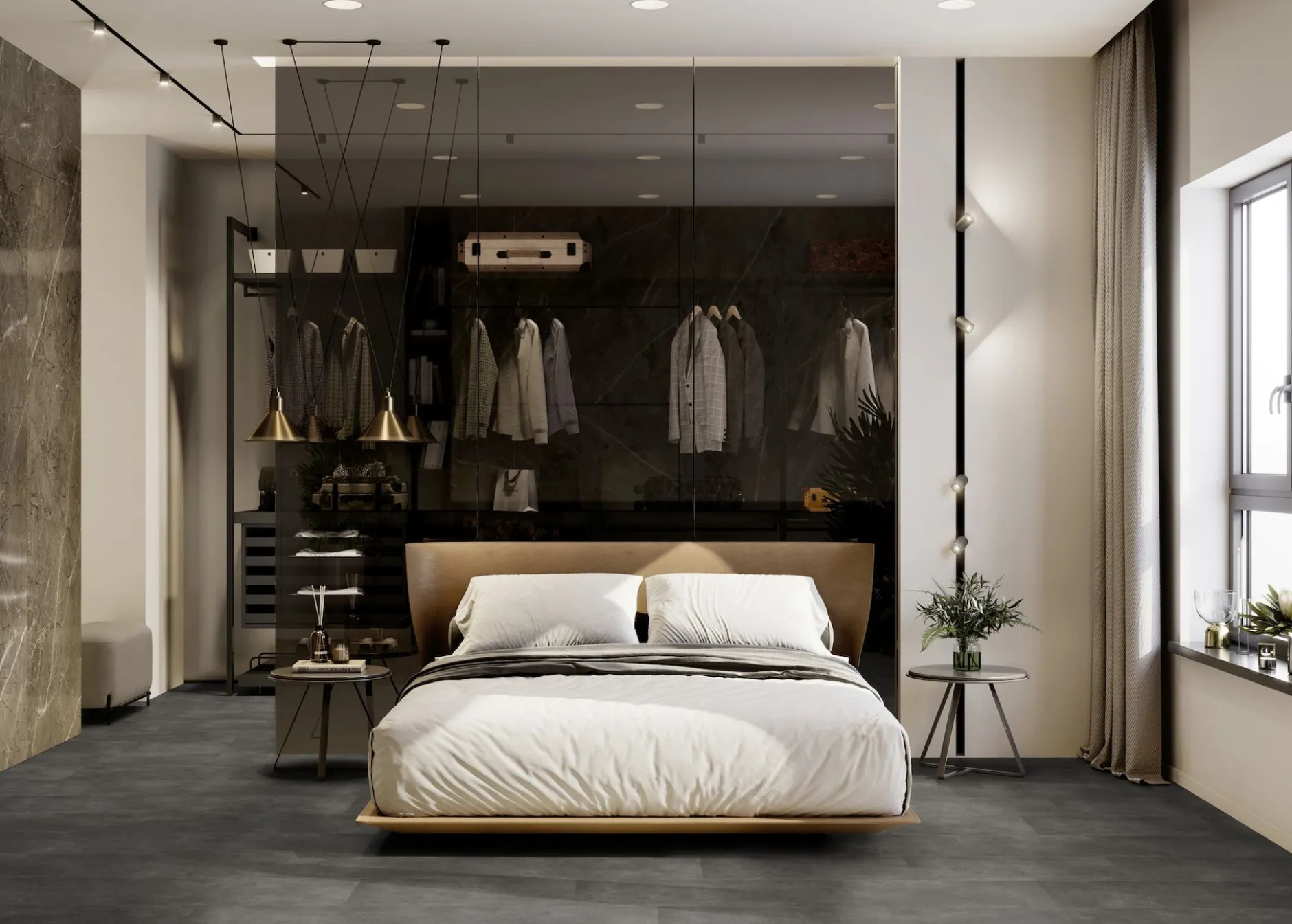 Vinylfliese Gerflor Virtuo 30 Rigid Acoustic Latina Dark 39100992
