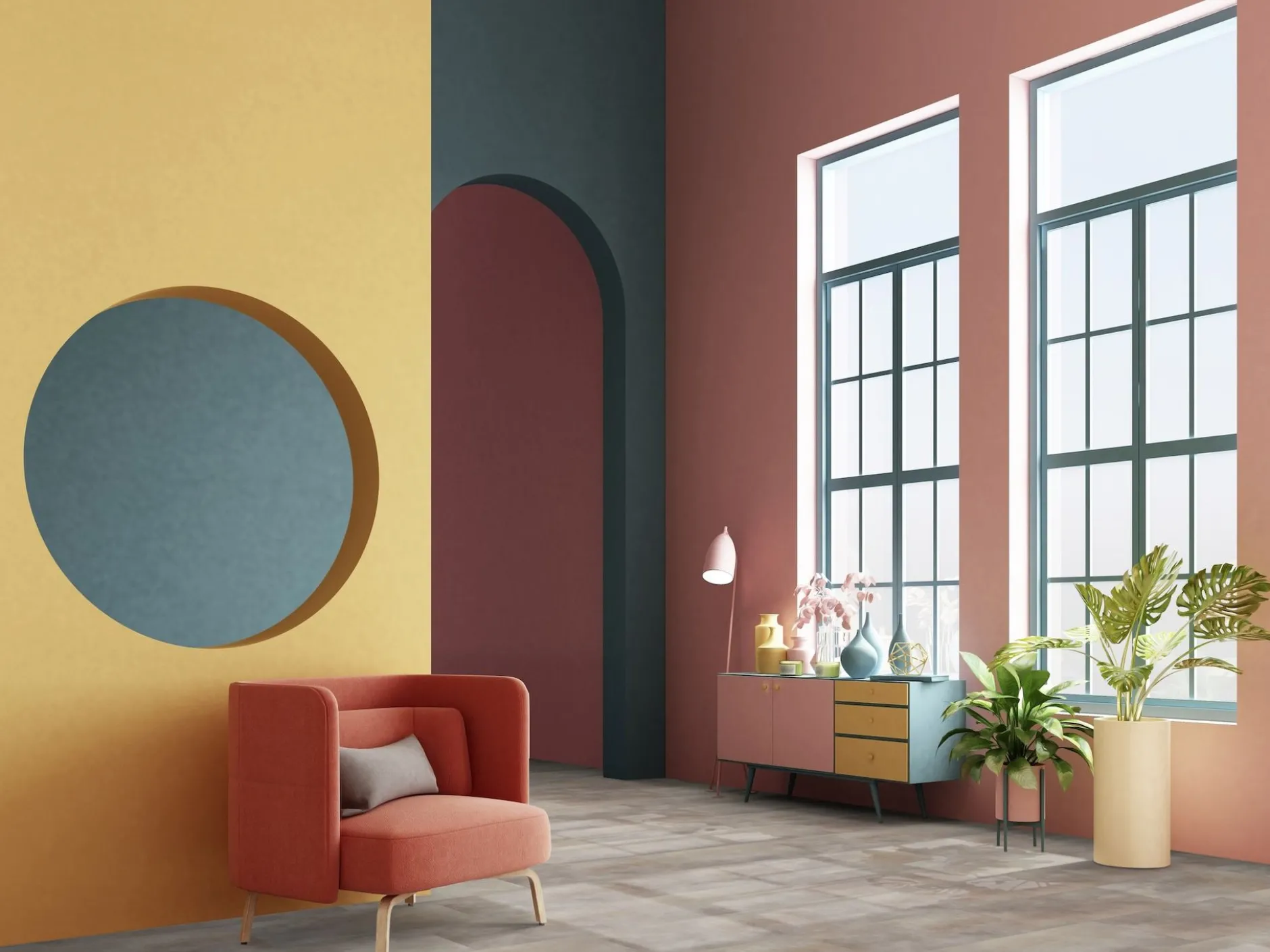 Vinylfliese Gerflor Virtuo 30 Rigid Acoustic Acuarela Taupe 39101476
