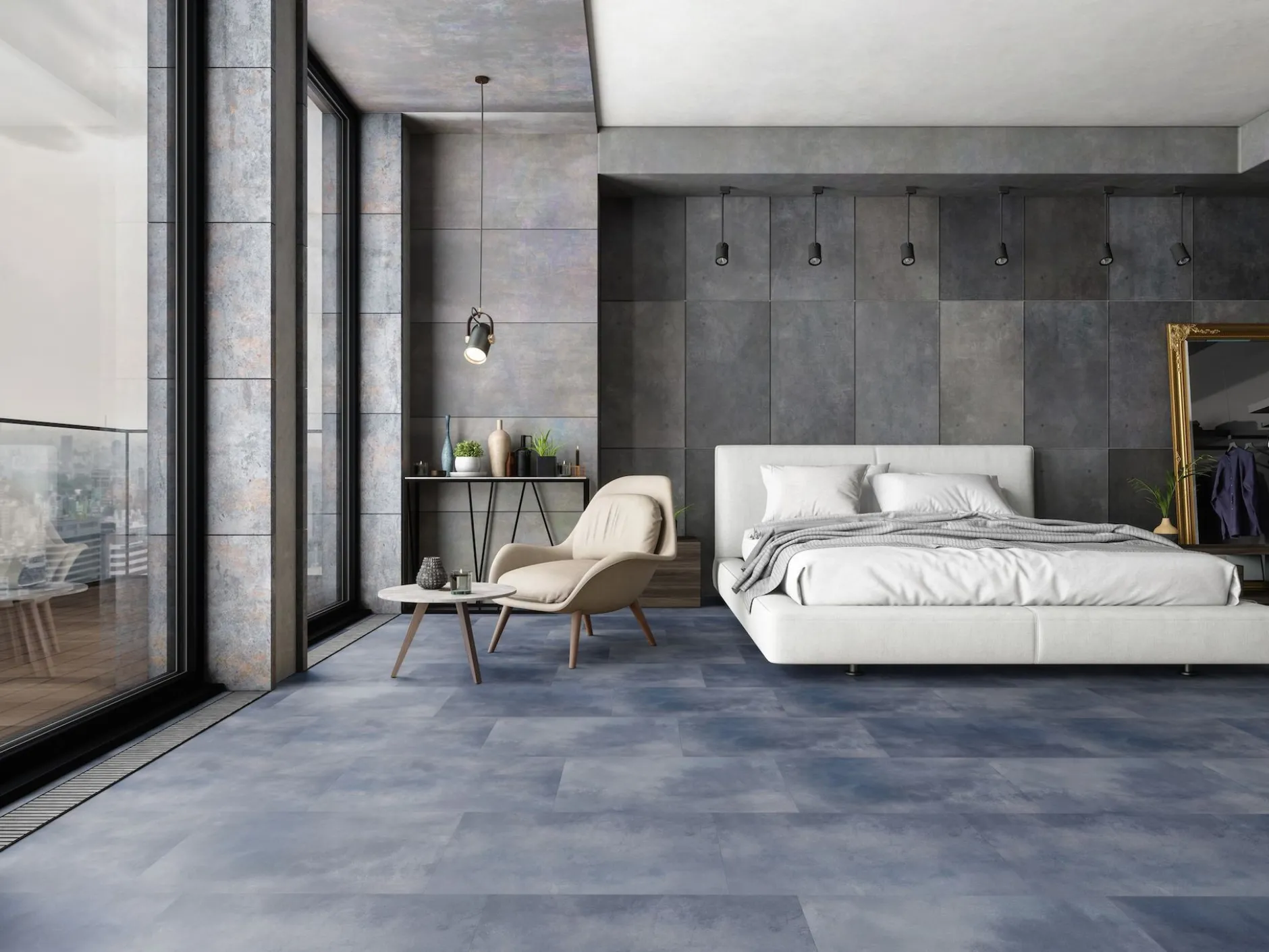Vinylfliese Gerflor Virtuo 30 Rigid Acoustic Acuarela Ink 39101475