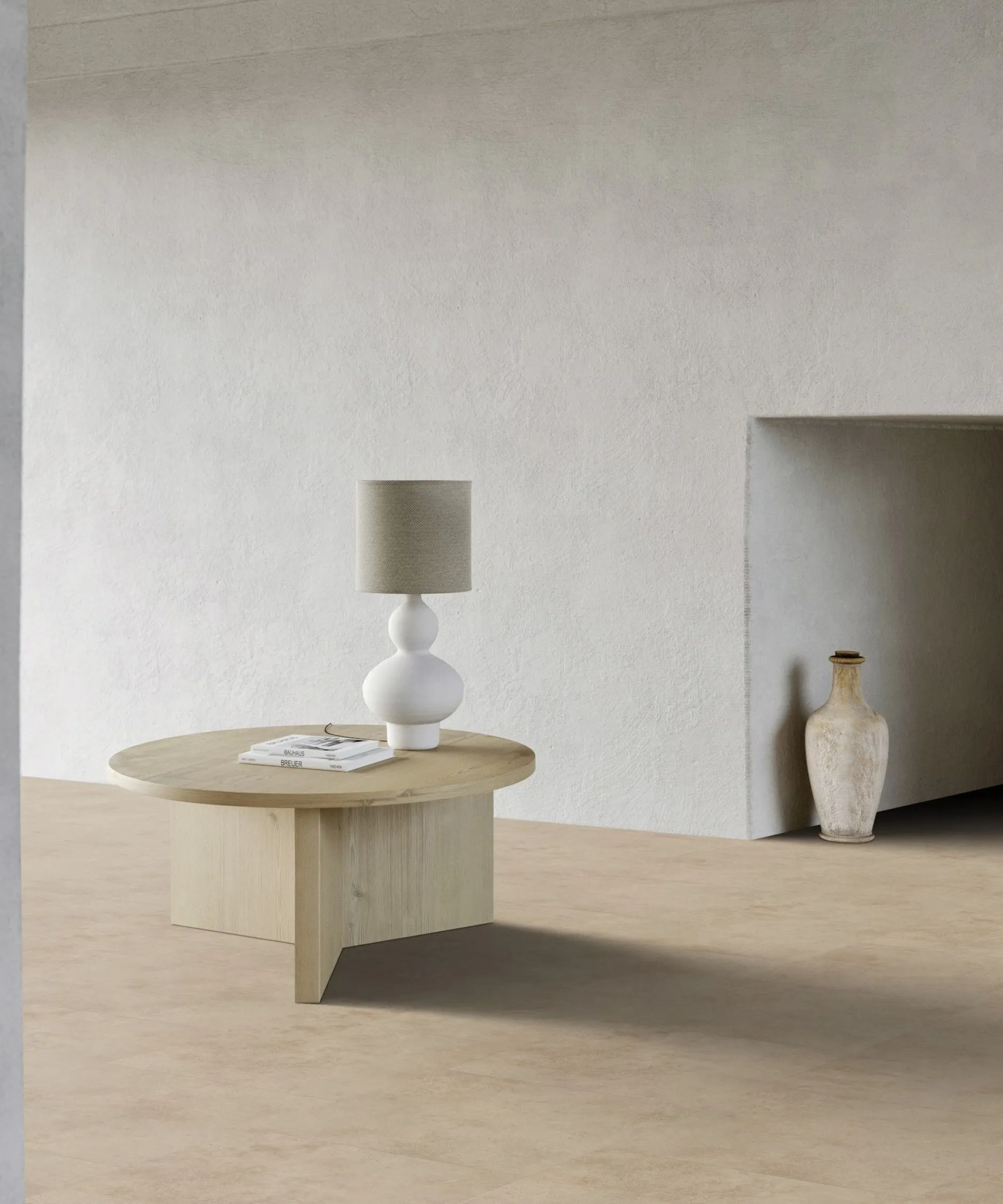 Vinylfliese Gerflor Virtuo 55 Rigid Acoustic Tavla Beige 39071451
