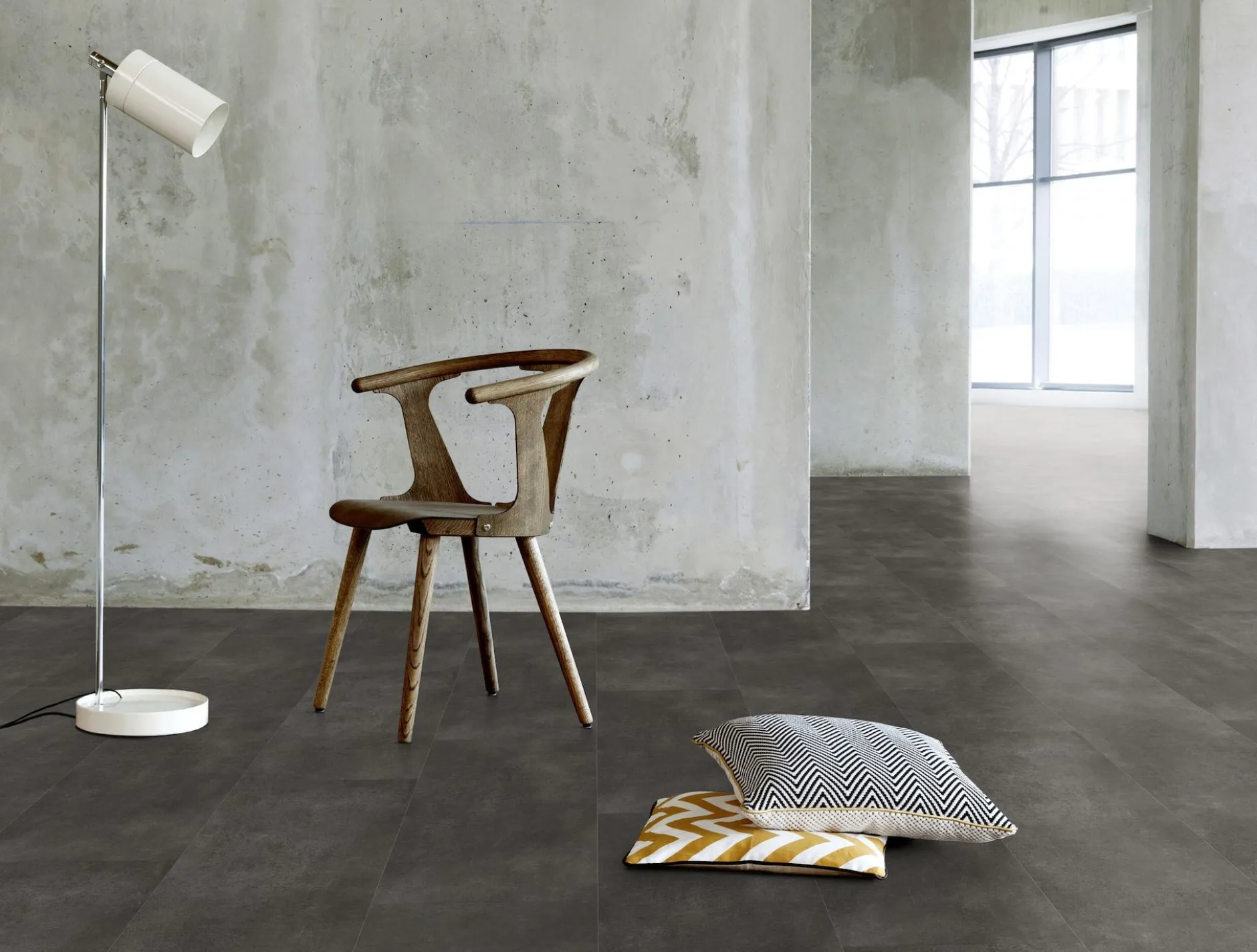 Vinylfliese Gerflor Virtuo 55 Rigid Acoustic Latina Dark 39070992