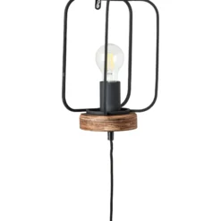 Wandleuchte Rosalie - Holz Braun