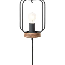 Wandleuchte Rosalie - Holz Braun