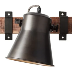 Wandspot Maria - Holz Schwarz