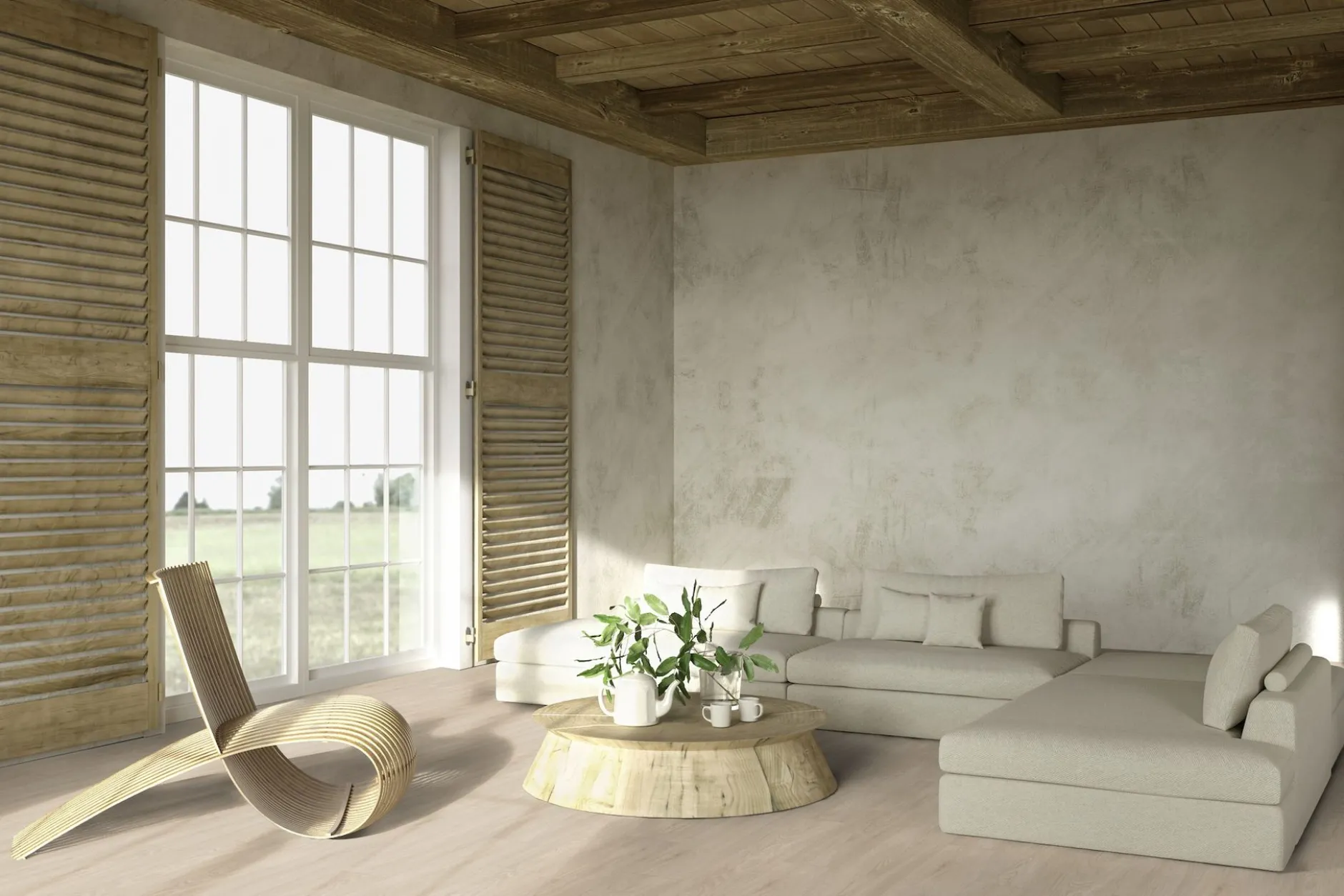 XL Vinylplanke Gerflor Virtuo 30 Rigid Acoustic Blomma Light (EIR) 39131464